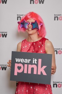 Alison Thewliss MP dresses up for Wear It Pink