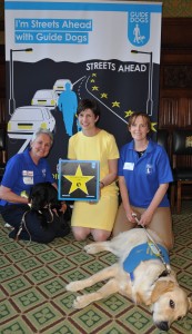 Alison Thewliss MP at the Guide Dogs reception