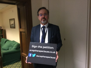 Ronnie Cowan MP calls on the UK Government to scrap the rape clause