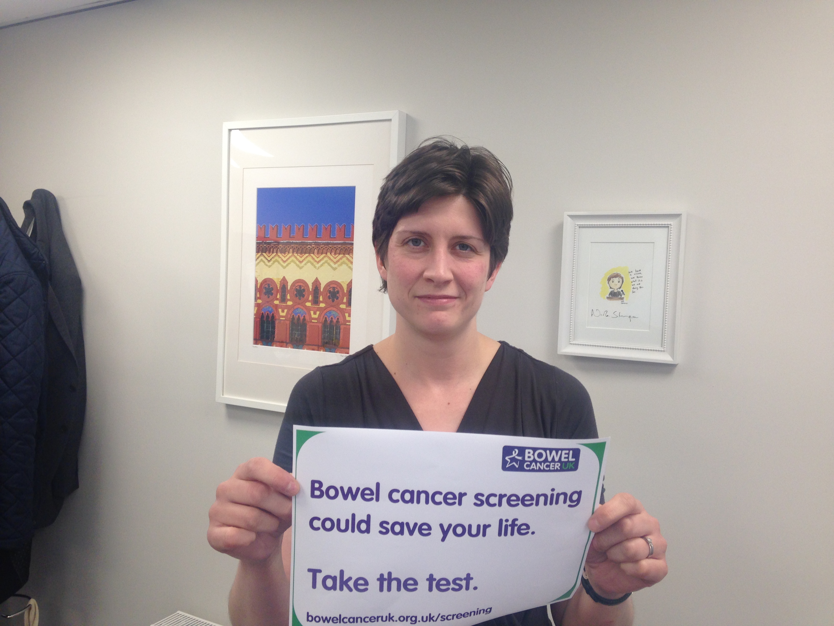 Alison Thewliss MP pledges to raise awareness of screening in Bowel Cancer Awareness Month