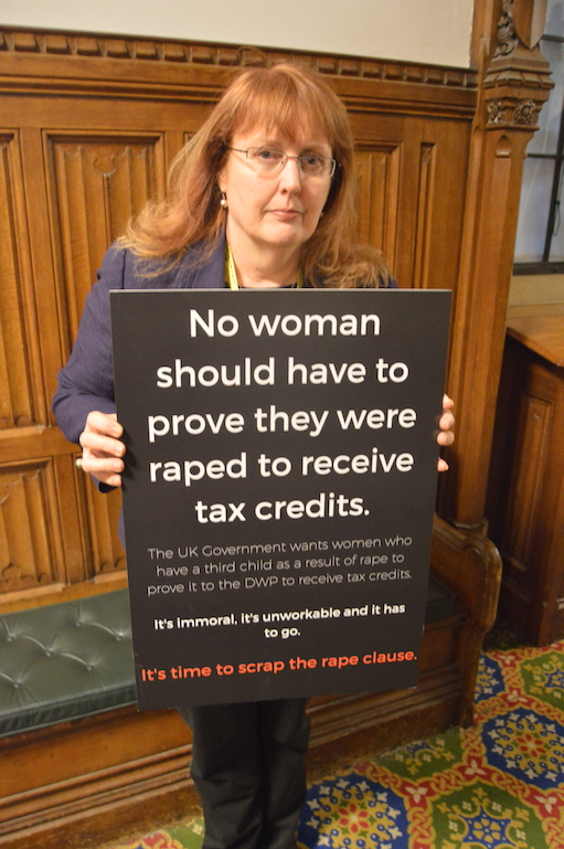 Deidre Brock MP Deidre Brock MP calls on the UK Government to scrap the rape clause