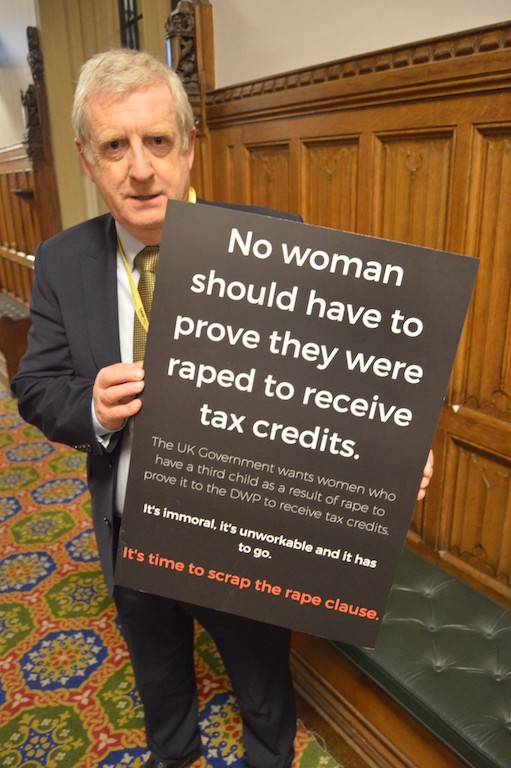 Douglas Chapman MP Douglas Chapman MP calls on the UK Government to scrap the rape clause