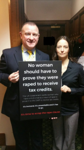 Drew Hendry MP and Carol Monaghan MP call on the UK Government to scrap the rape clause