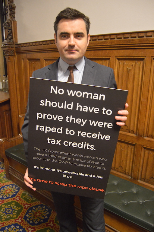 Gavin Newlands MP Gavin Newlands MP calls on the UK Government to scrap the rape clause