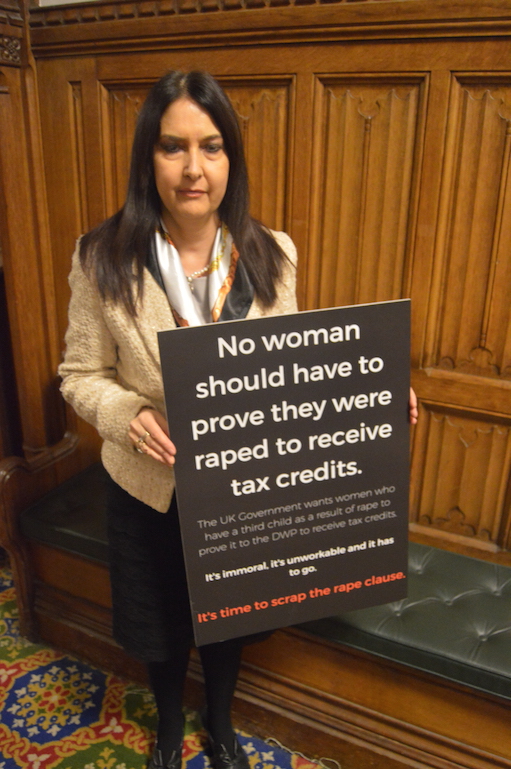 Margaret Ferrier MP Margaret Ferrier MP calls on the UK Government to scrap the rape clause