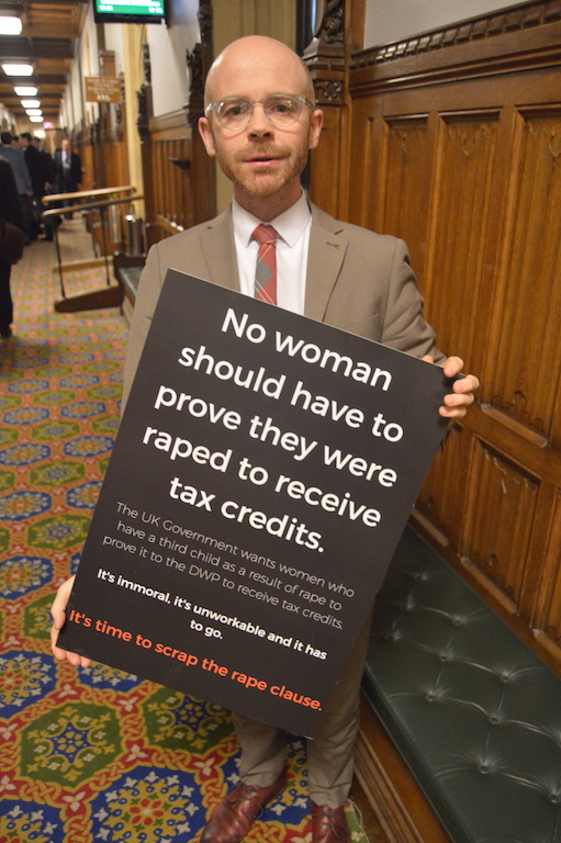 Martin Docherty MP Martin Docherty MP calls on the UK Government to scrap the rape clause