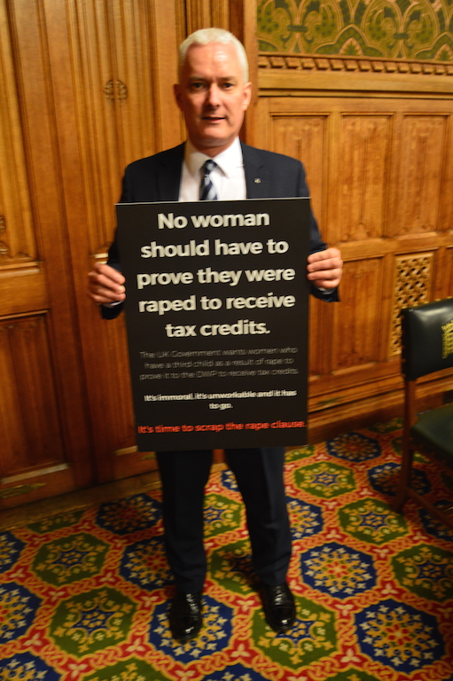 Paul Monaghan MP Dr Paul Monaghan MP calls on the UK Government to scrap the rape clause