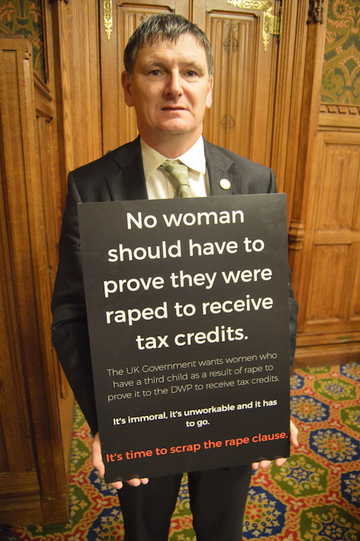 Peter Grant MP Peter Grant MP calls on the UK Government to scrap the rape clause