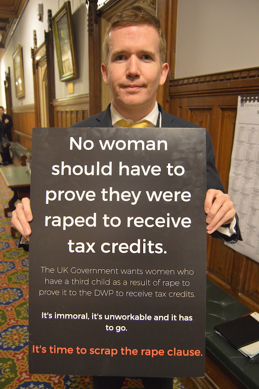 Stuart McDonald MP Stuart McDonald MP calls on the UK Government to scrap the rape clause