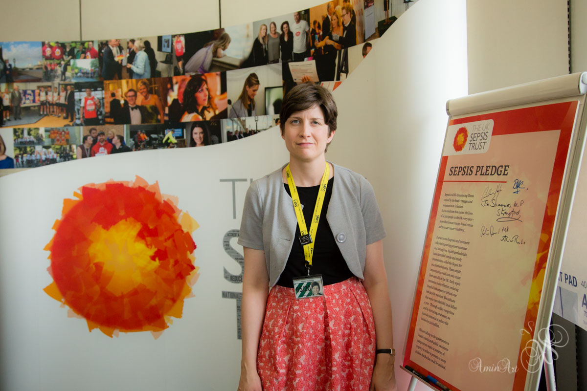 Alison Thewliss MP supporting the Sepsis Trust