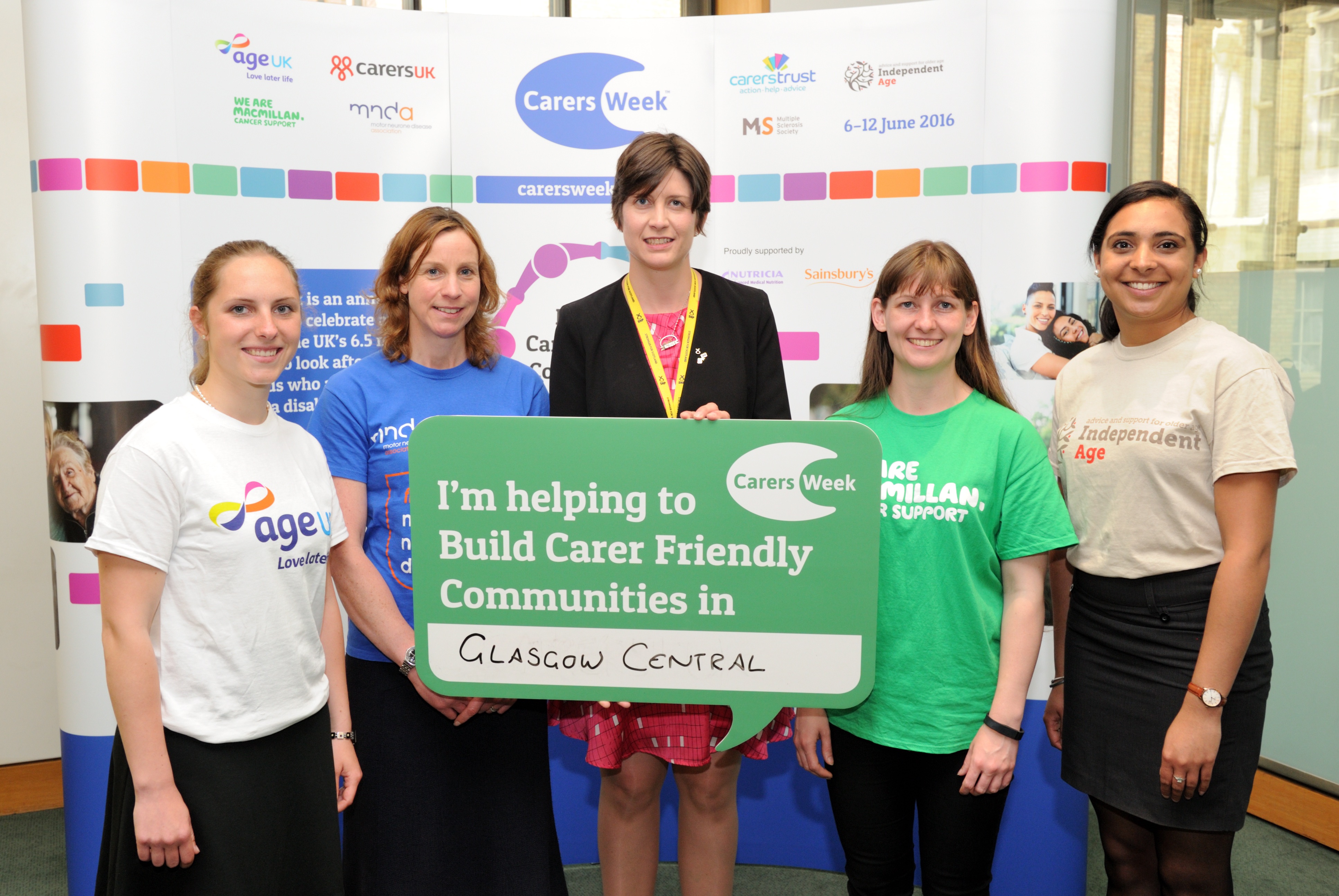 Alison Thewliss MP supporting Carers Week 2016