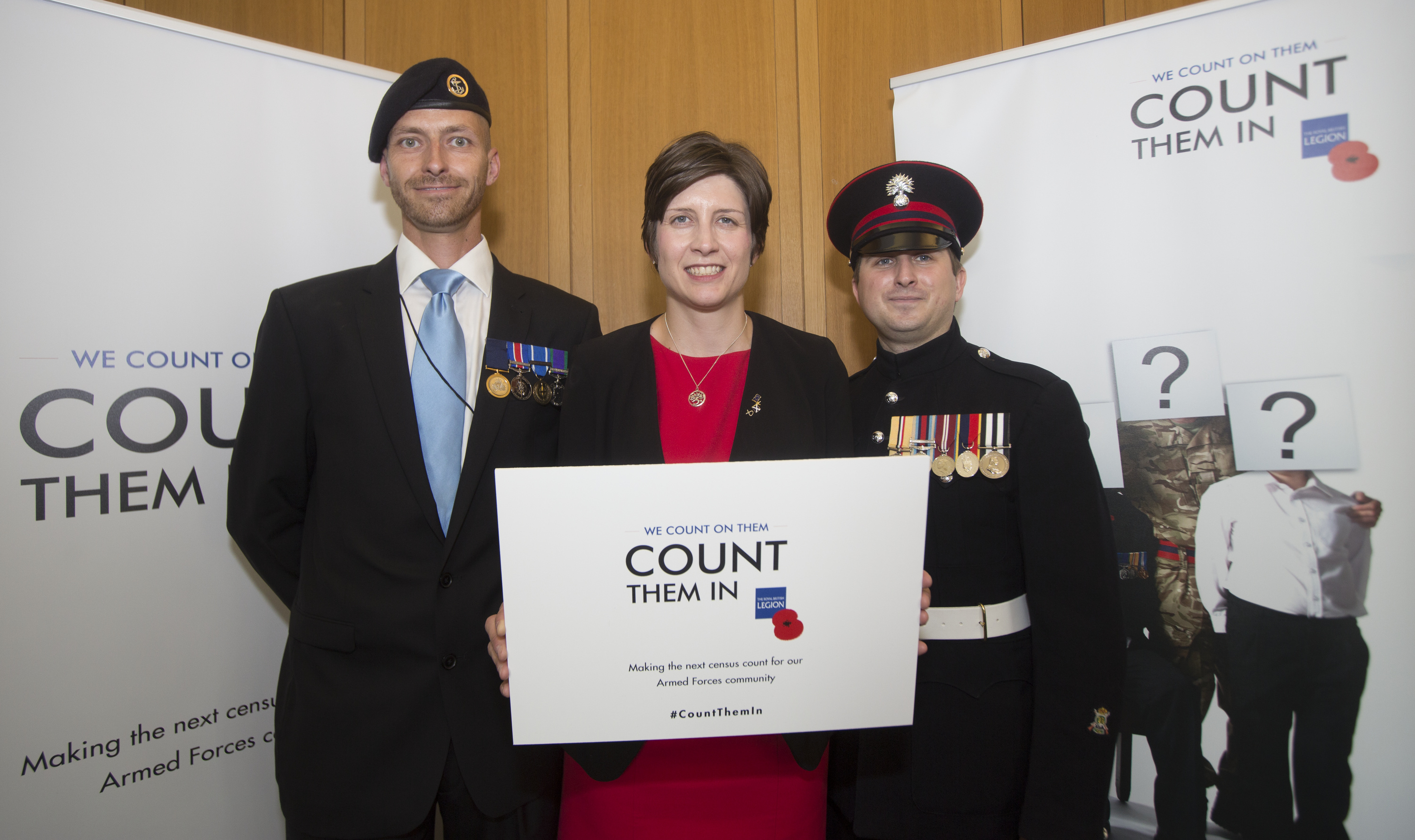 Alison Thewliss MP supporting the Royal British Legion